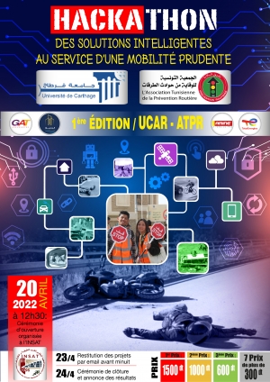 &quot;Hackathon des solutions intelligentes au service d’une mobilité prudente 1ere édition  UCAR-ATPR&quot;